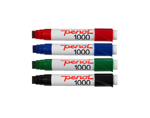 Marker Penol 1000 3-16 mm. permanent rød//#